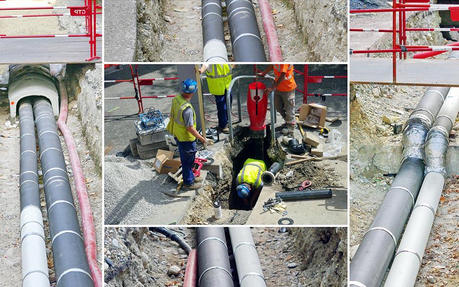travaux assainissement prix Cergy